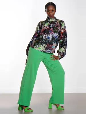 Lisa Trousers - Vibrant Green