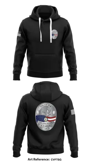 Log Lane Police Department  Store 1  Core Men's Hooded Performance Sweatshirt - cvFtSg