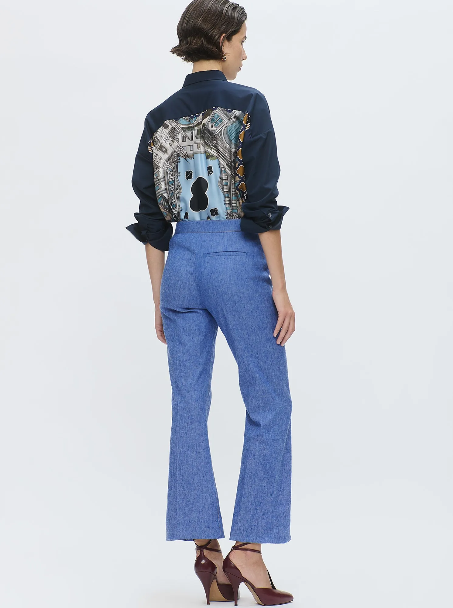 LOLA Crop Jean Blue Indigo