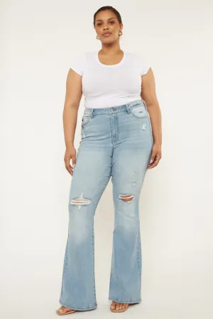 Lori High Rise Flare Jeans (Plus Size)