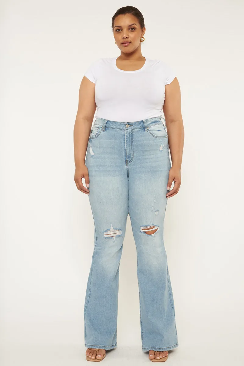 Lori High Rise Flare Jeans (Plus Size)