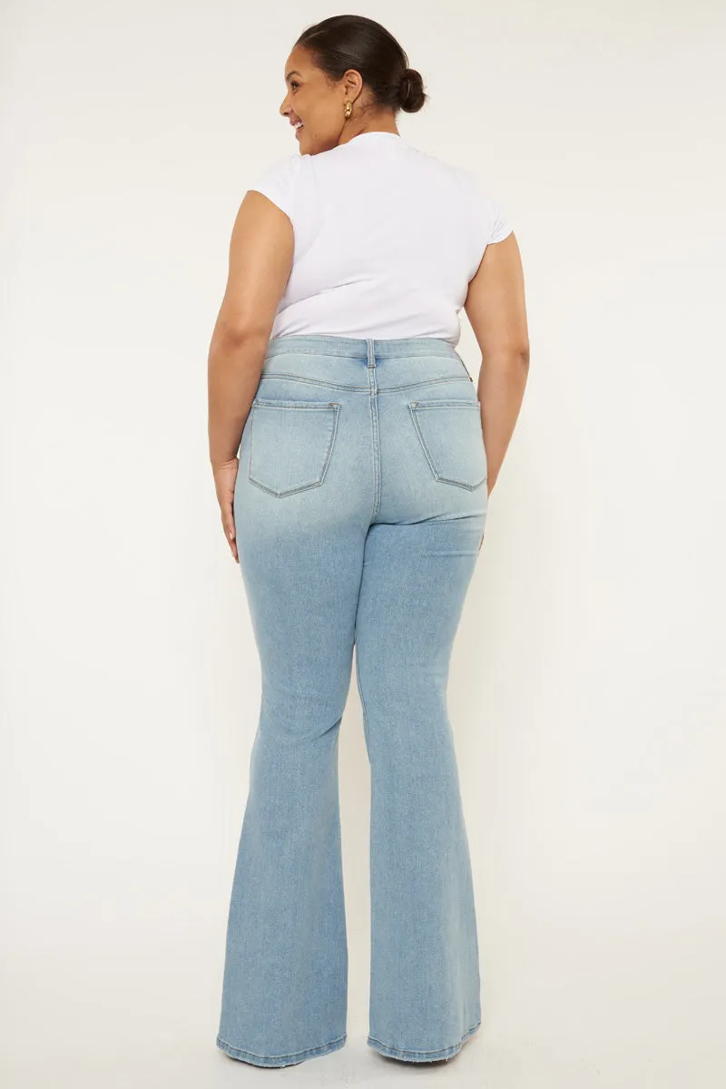 Lori High Rise Flare Jeans (Plus Size)