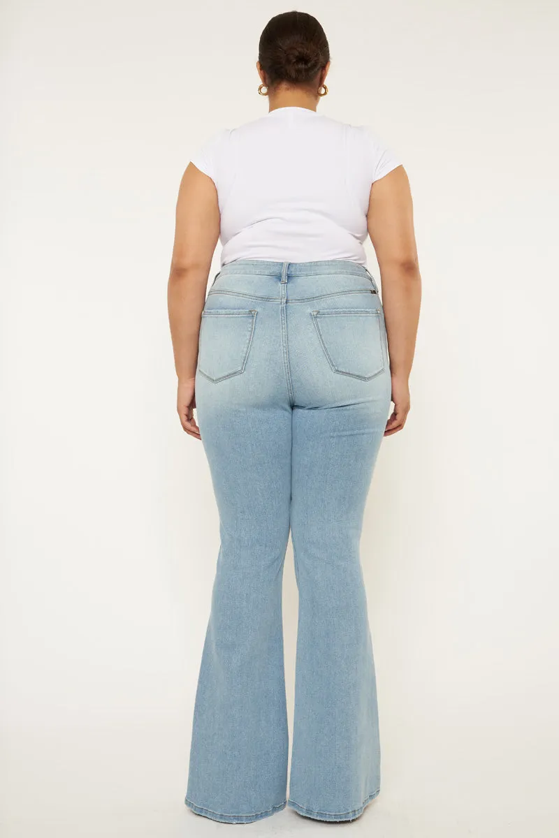 Lori High Rise Flare Jeans (Plus Size)