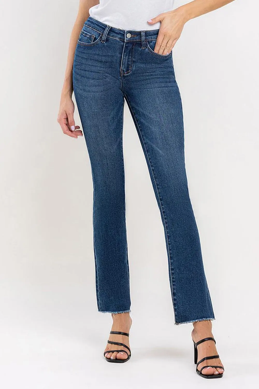 Lovervet Mid Rise Bootcut - Dark