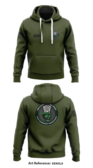 LRMC Emergency Department  Store 1  Core Men's Hooded Performance Sweatshirt - eEWxL8