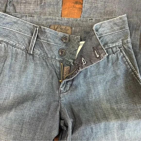 LUCKY BRAND Denim Mid Rise Flare Leg Jeans Sailor Y2K Size 4 / 27