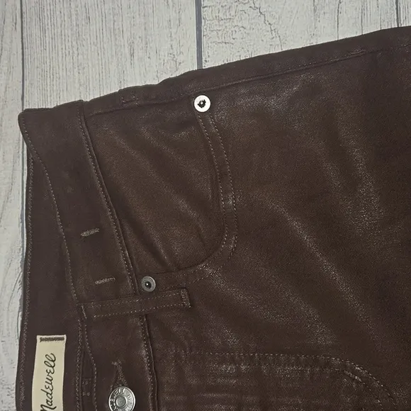 Madewell Women's Mid-Rise Kick Out Jeans Hot Cocoa Size 26 NWOT