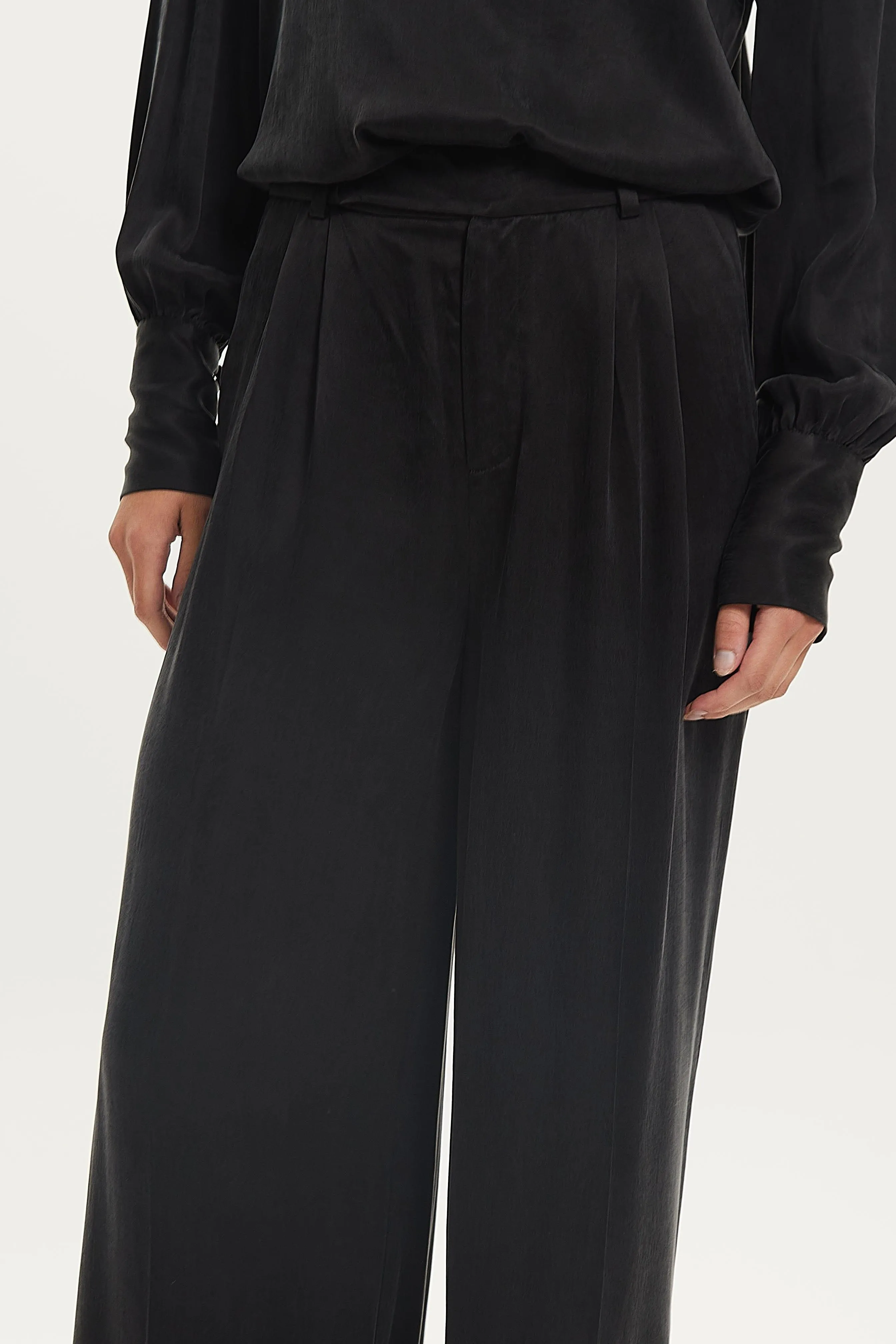 MAGNETIC TAILORED TROUSERS | BLACK