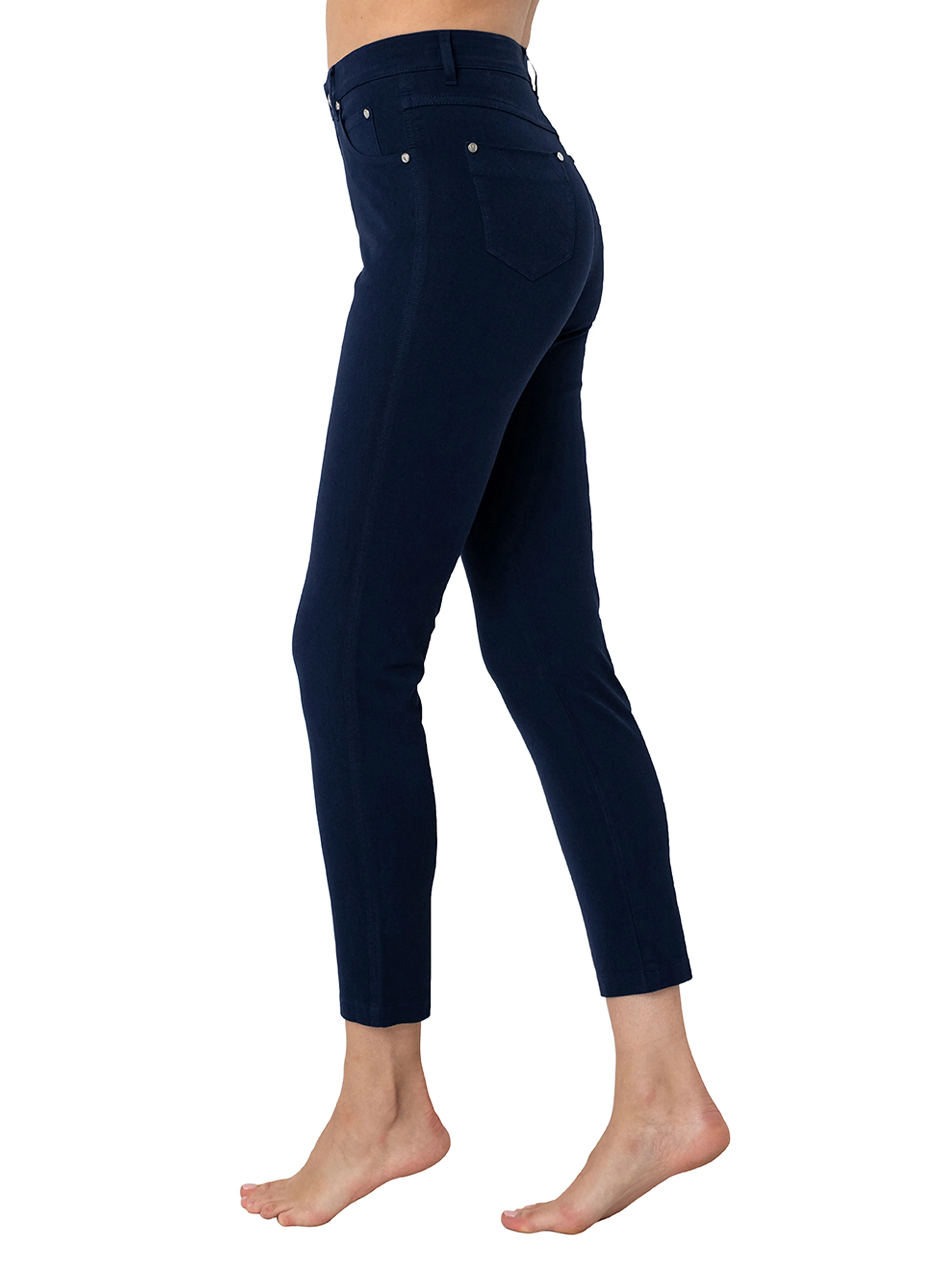 Marble Womens 7/8 Trousers - Navy