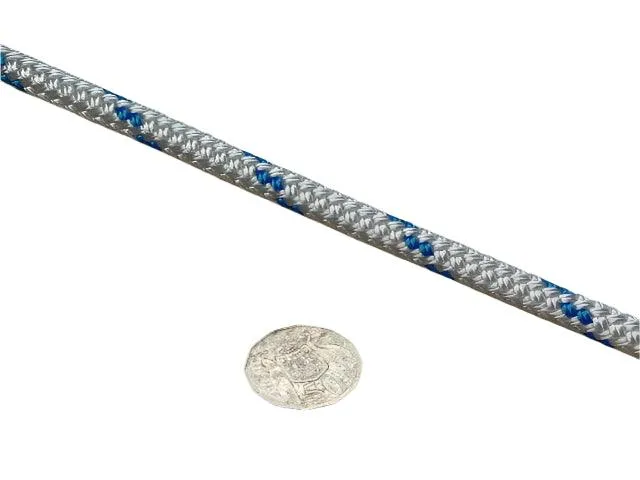 Marine Rope - White & Blue Fleck - 12mm