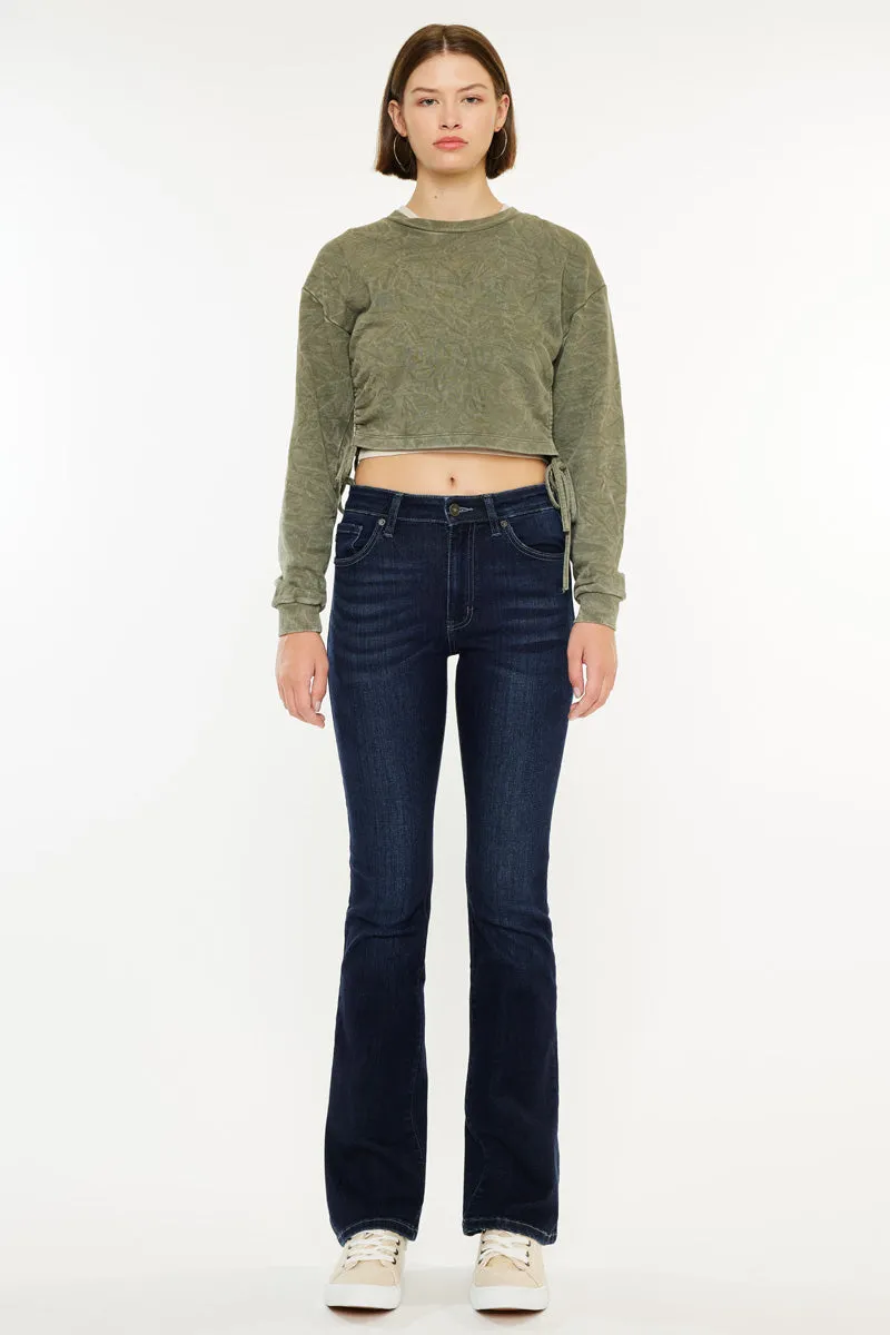 Marla High Rise Skinny Bootcut Jeans