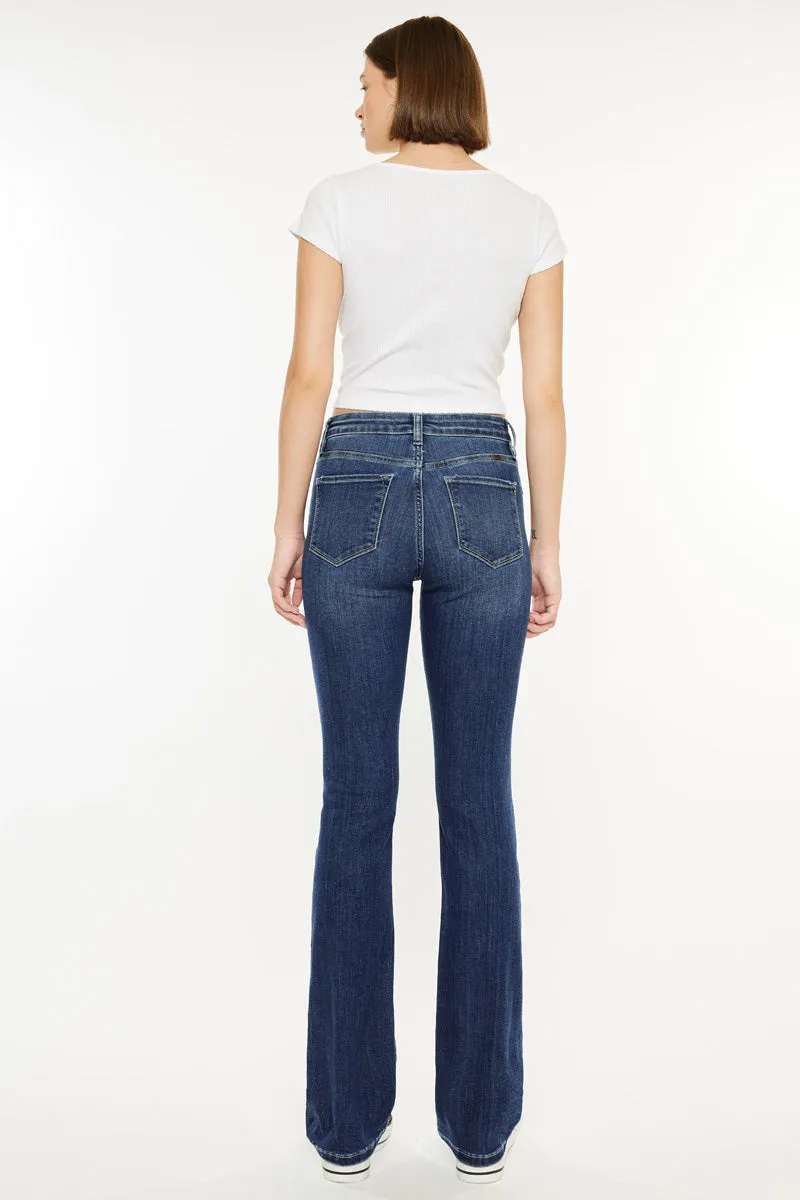 Marla High Rise Skinny Bootcut Jeans