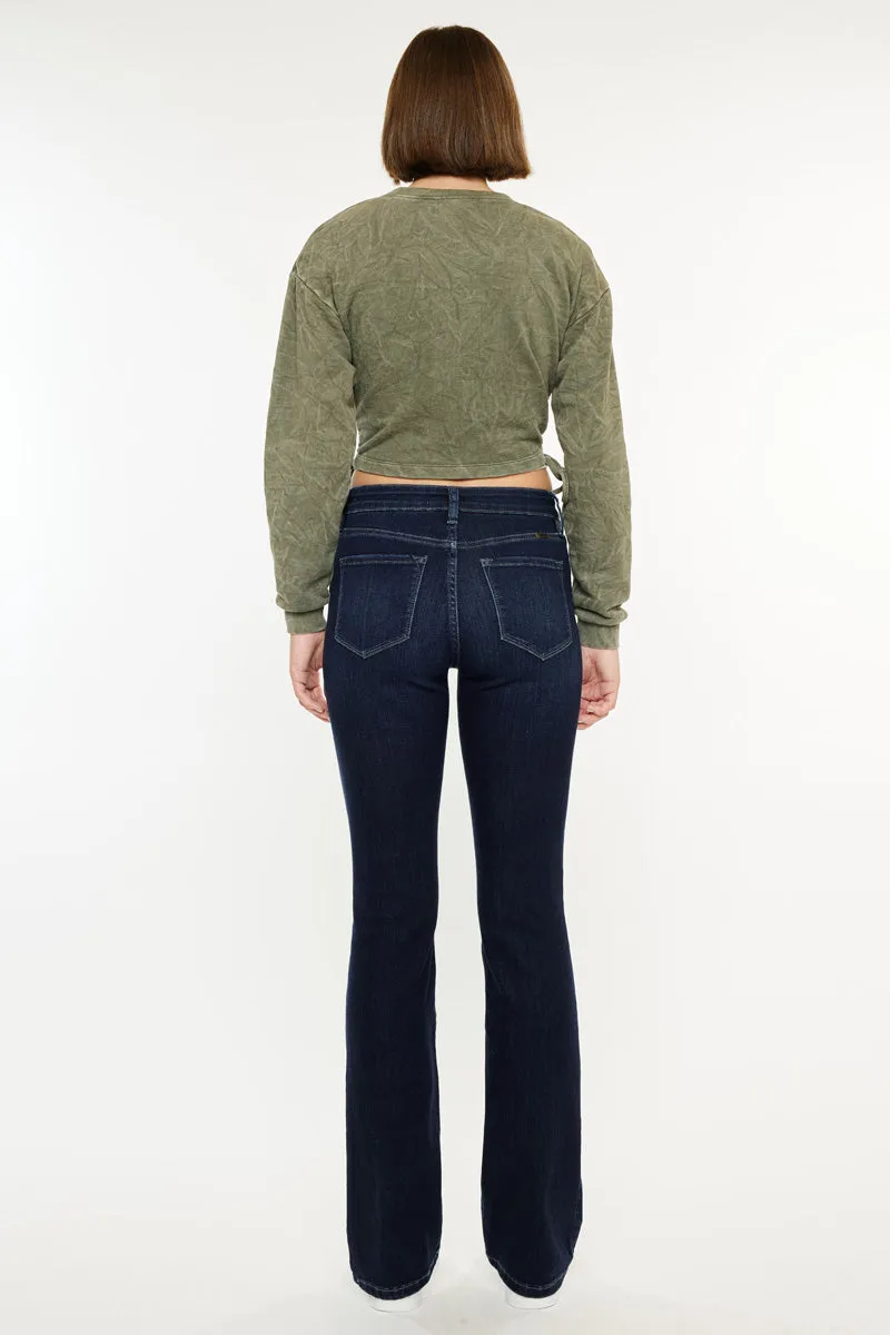 Marla High Rise Skinny Bootcut Jeans