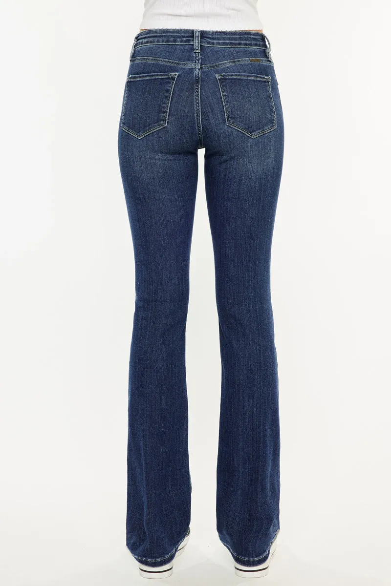Marla High Rise Skinny Bootcut Jeans