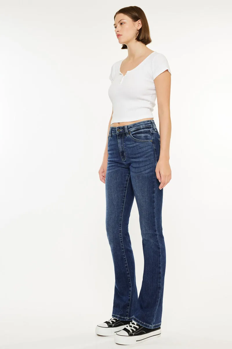 Marla High Rise Skinny Bootcut Jeans