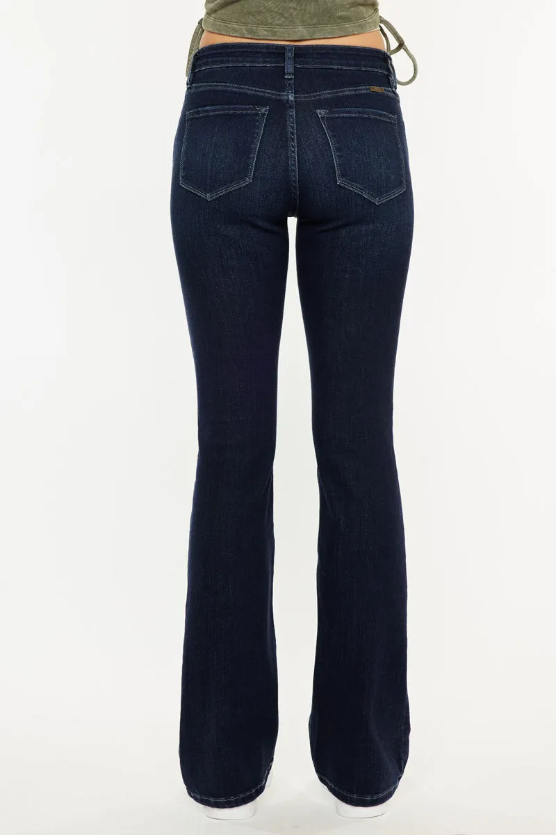 Marla High Rise Skinny Bootcut Jeans