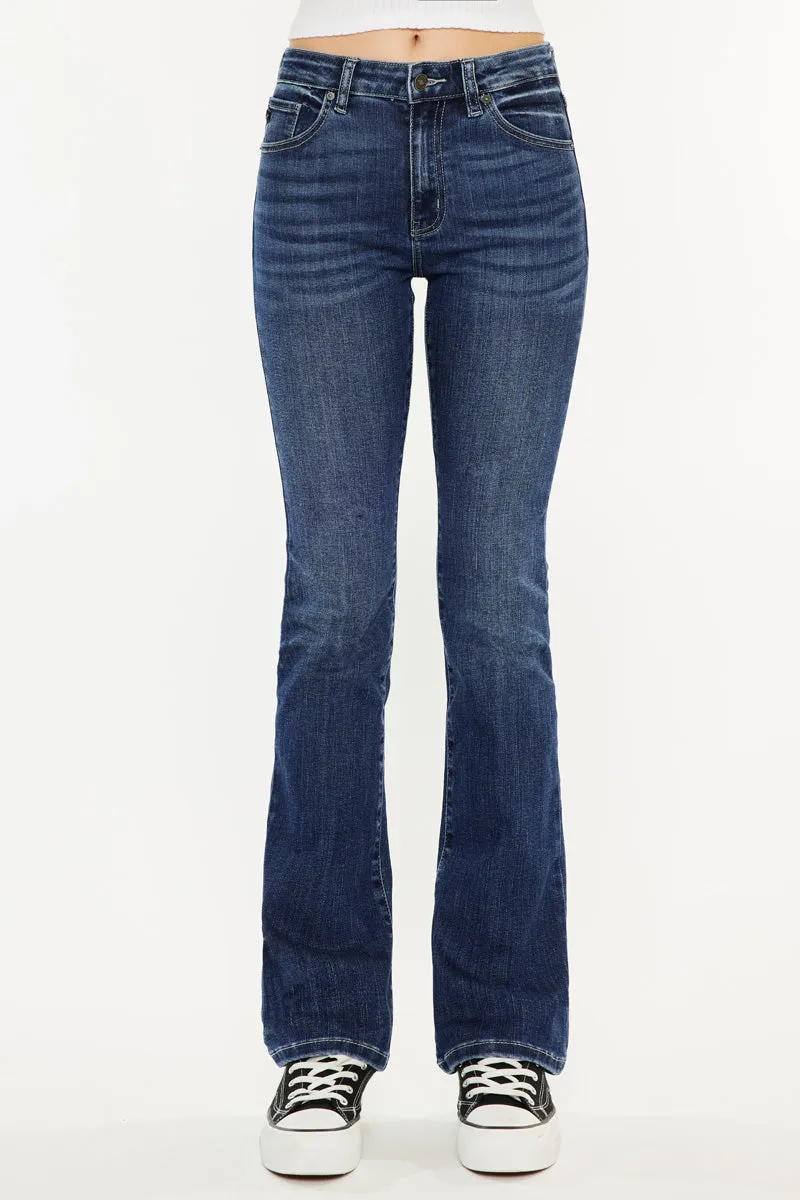 Marla High Rise Skinny Bootcut Jeans