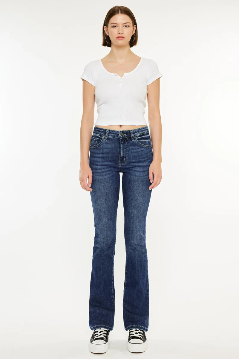 Marla High Rise Skinny Bootcut Jeans