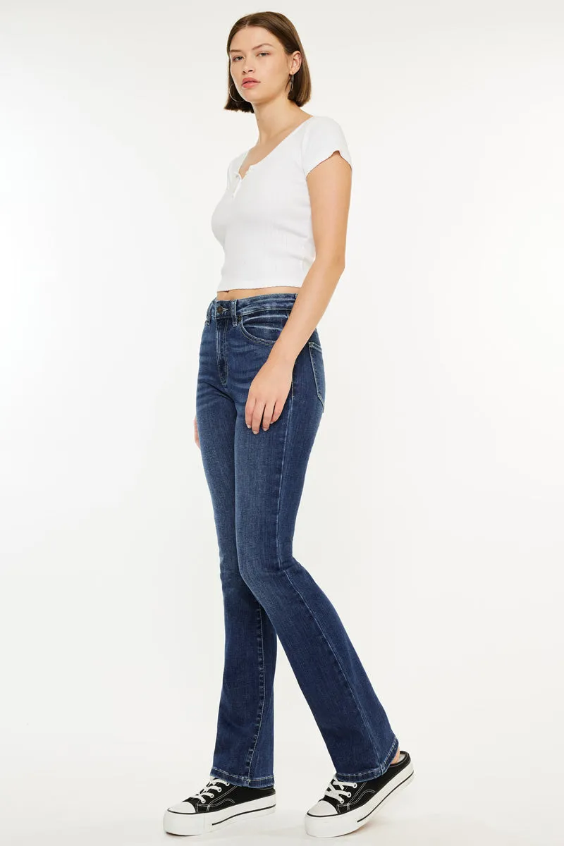 Marla High Rise Skinny Bootcut Jeans
