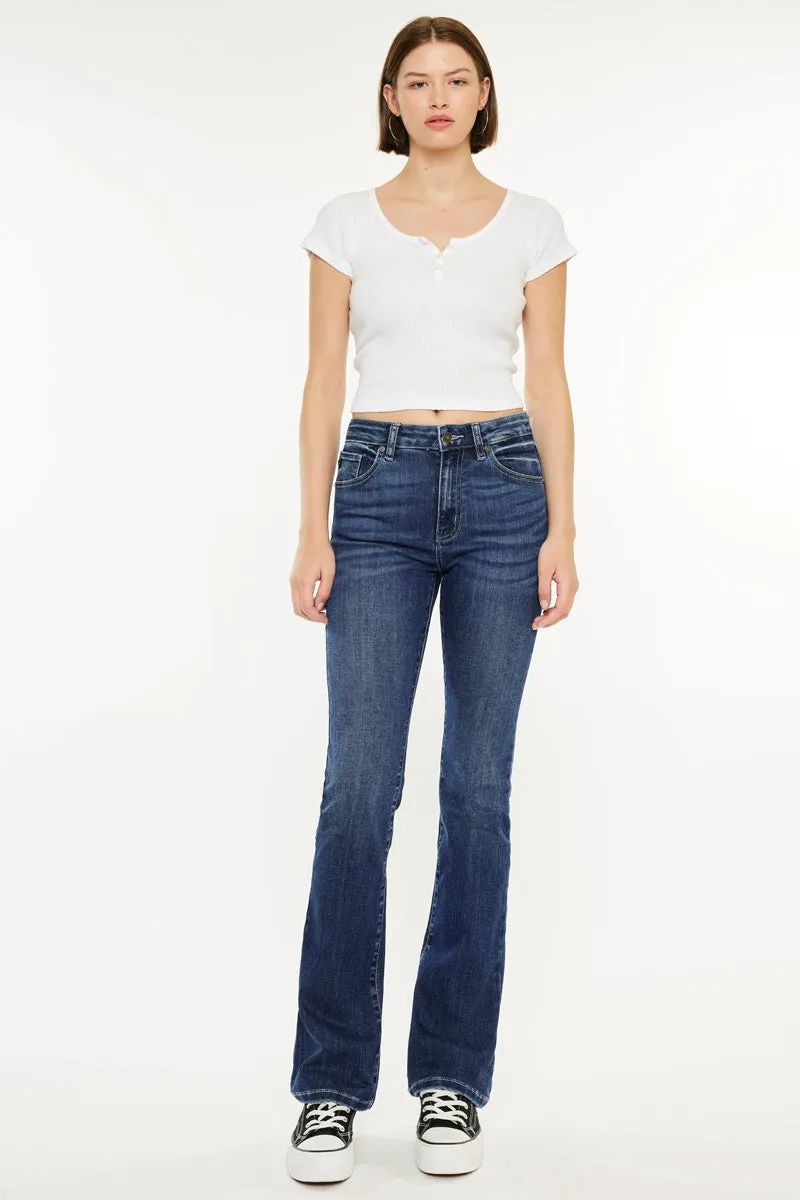 Marla High Rise Skinny Bootcut Jeans
