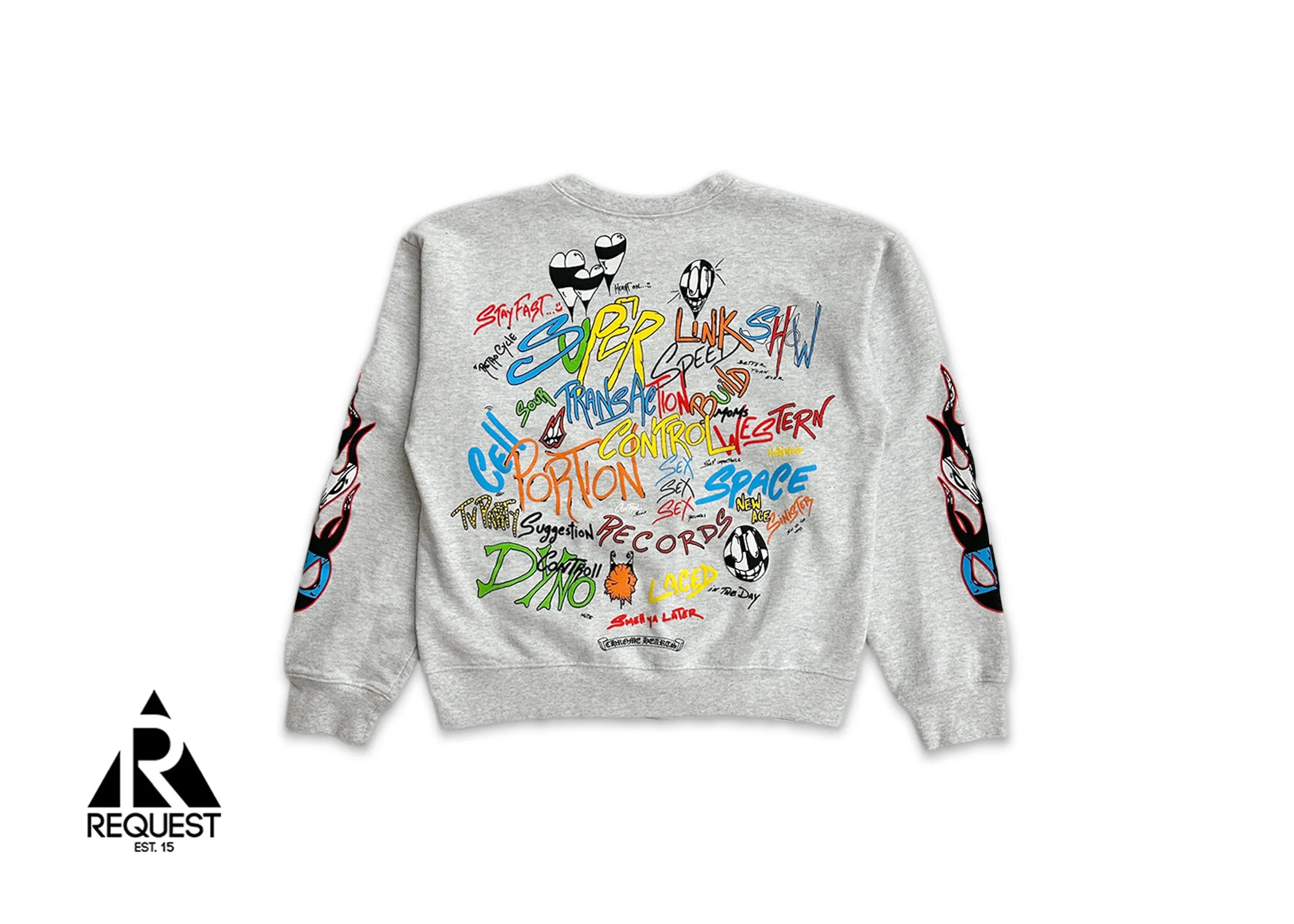 Matty Boy Brain Sweatshirt "Heather Grey"