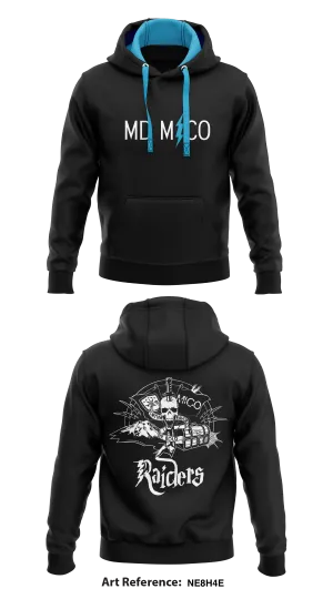 MD MICO Store 1  Core Men's Hooded Performance Sweatshirt - NE8h4E