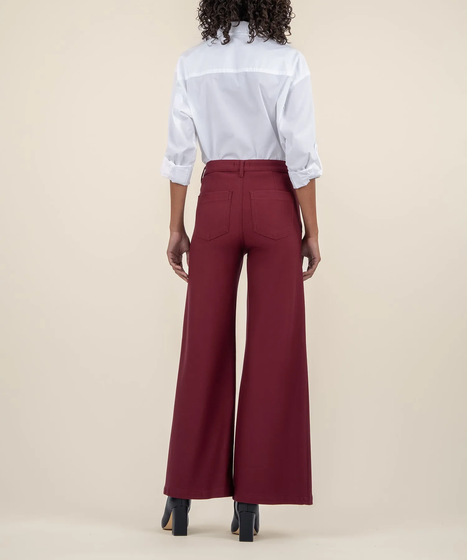 Meg High Rise Wide Leg Trouser - FINAL SALE