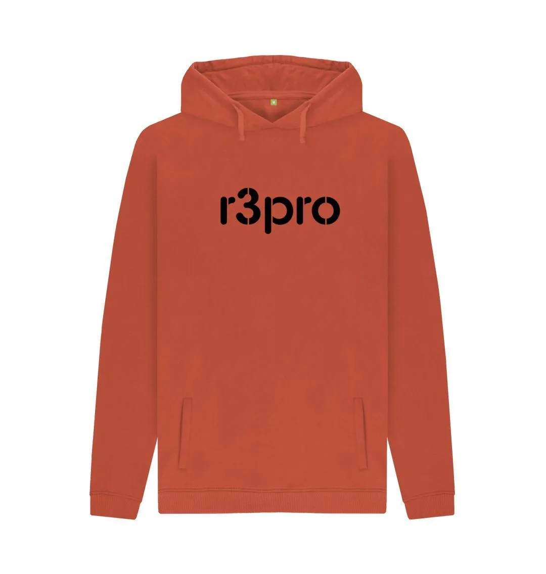 Men's Hoodie with Large Logo