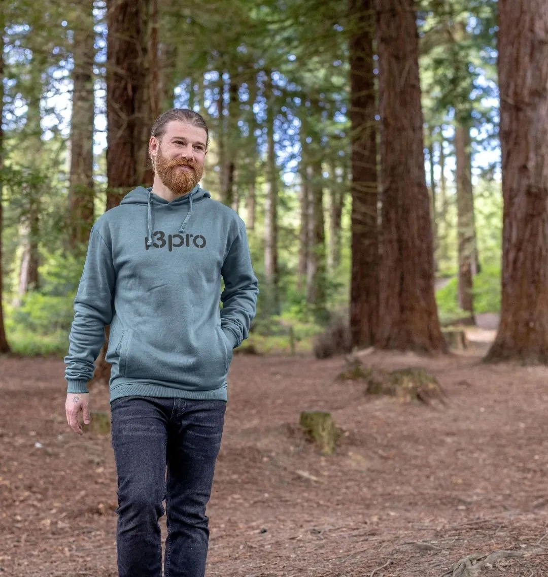 Men's Hoodie with Large Logo