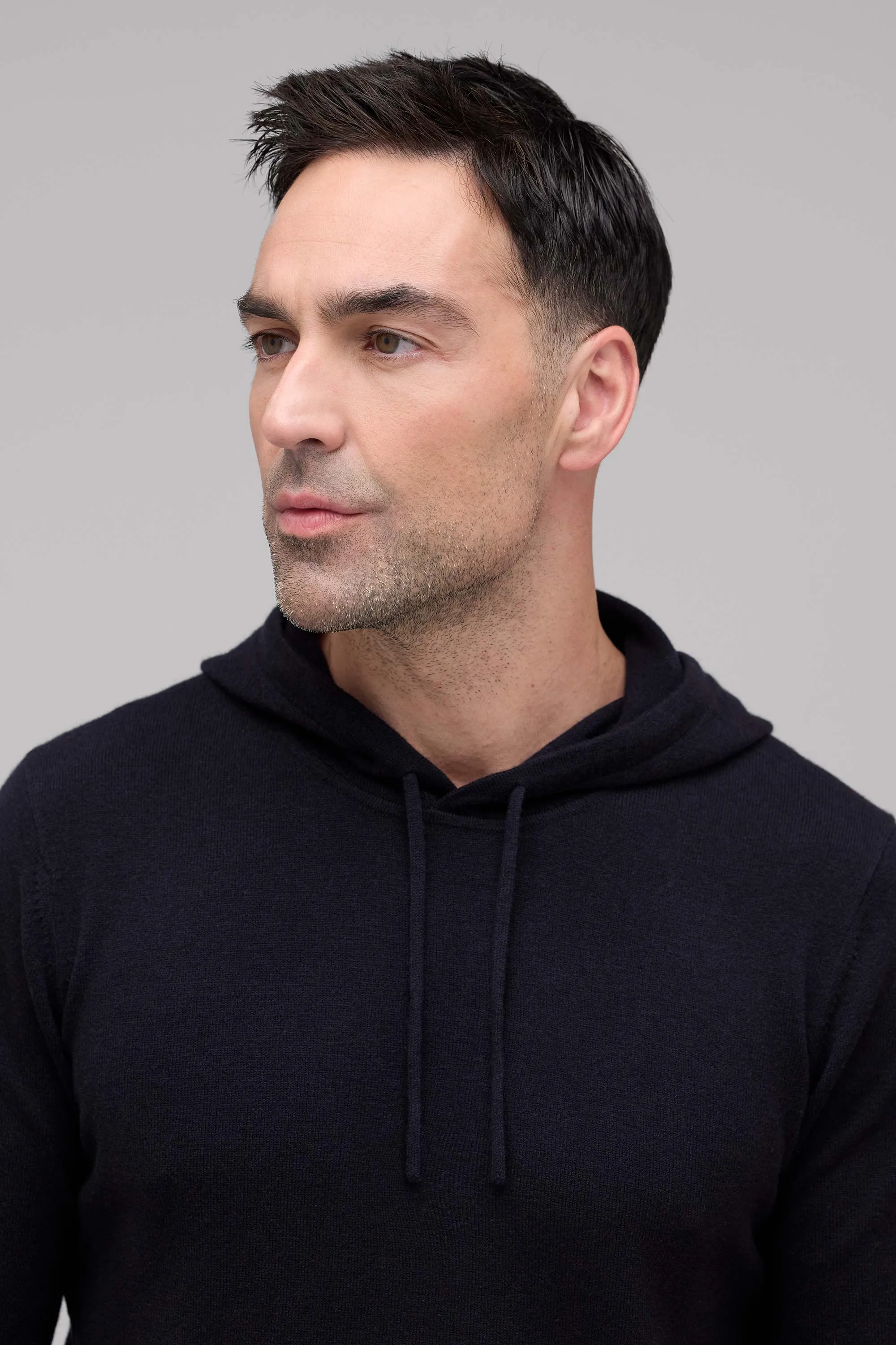 Men's Merino Cashmere Hoodie