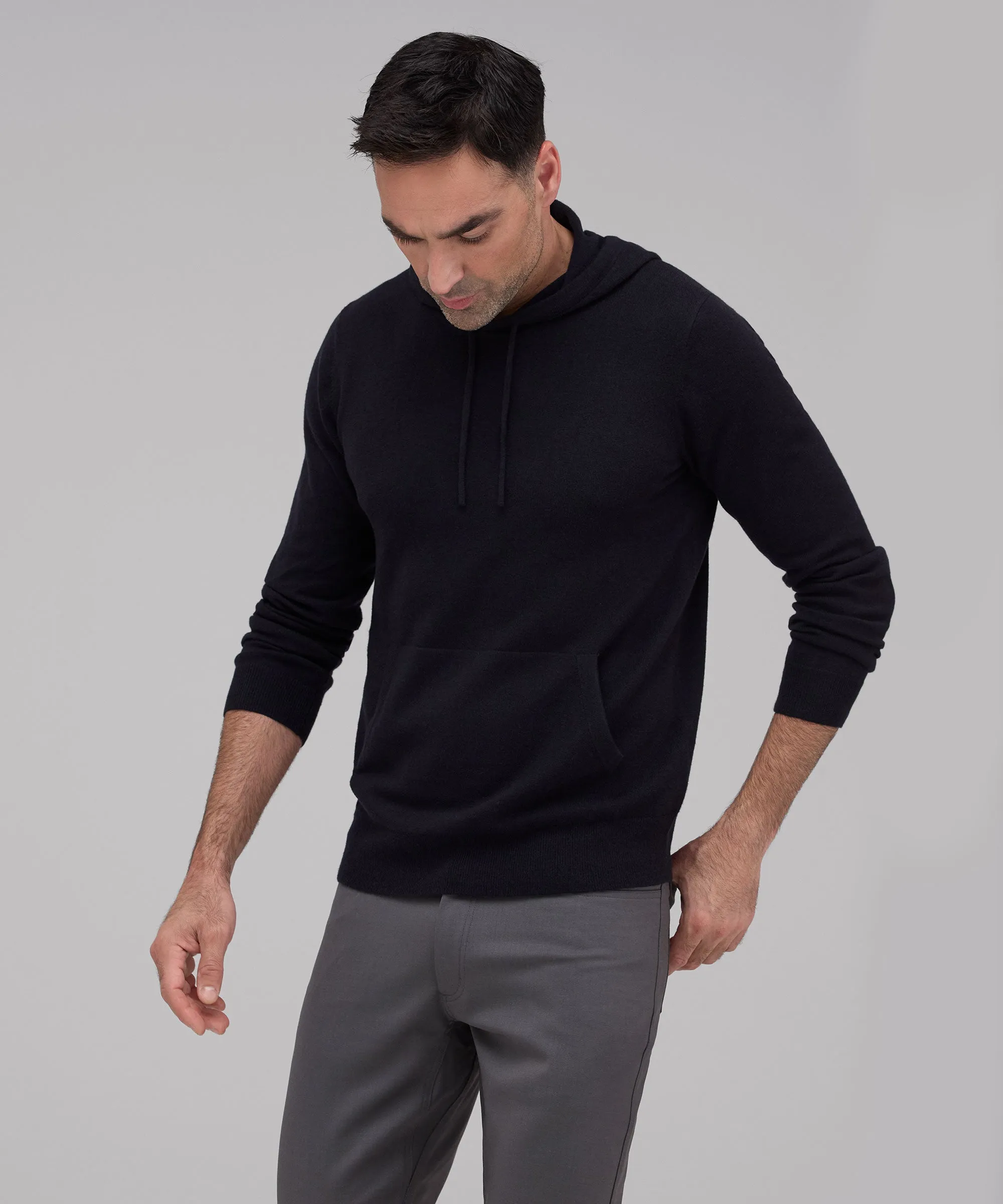 Men's Merino Cashmere Hoodie