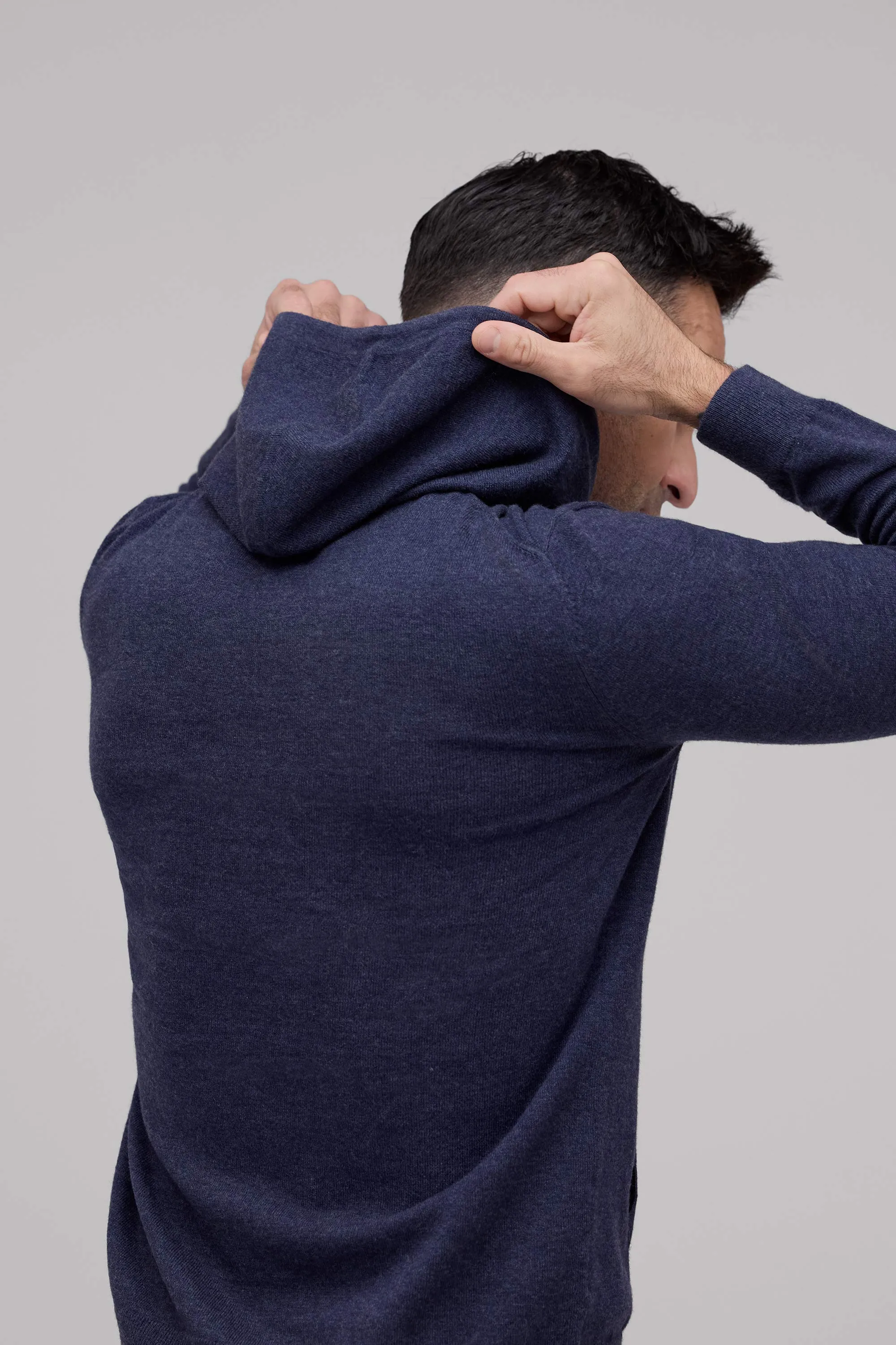 Men's Merino Cashmere Hoodie