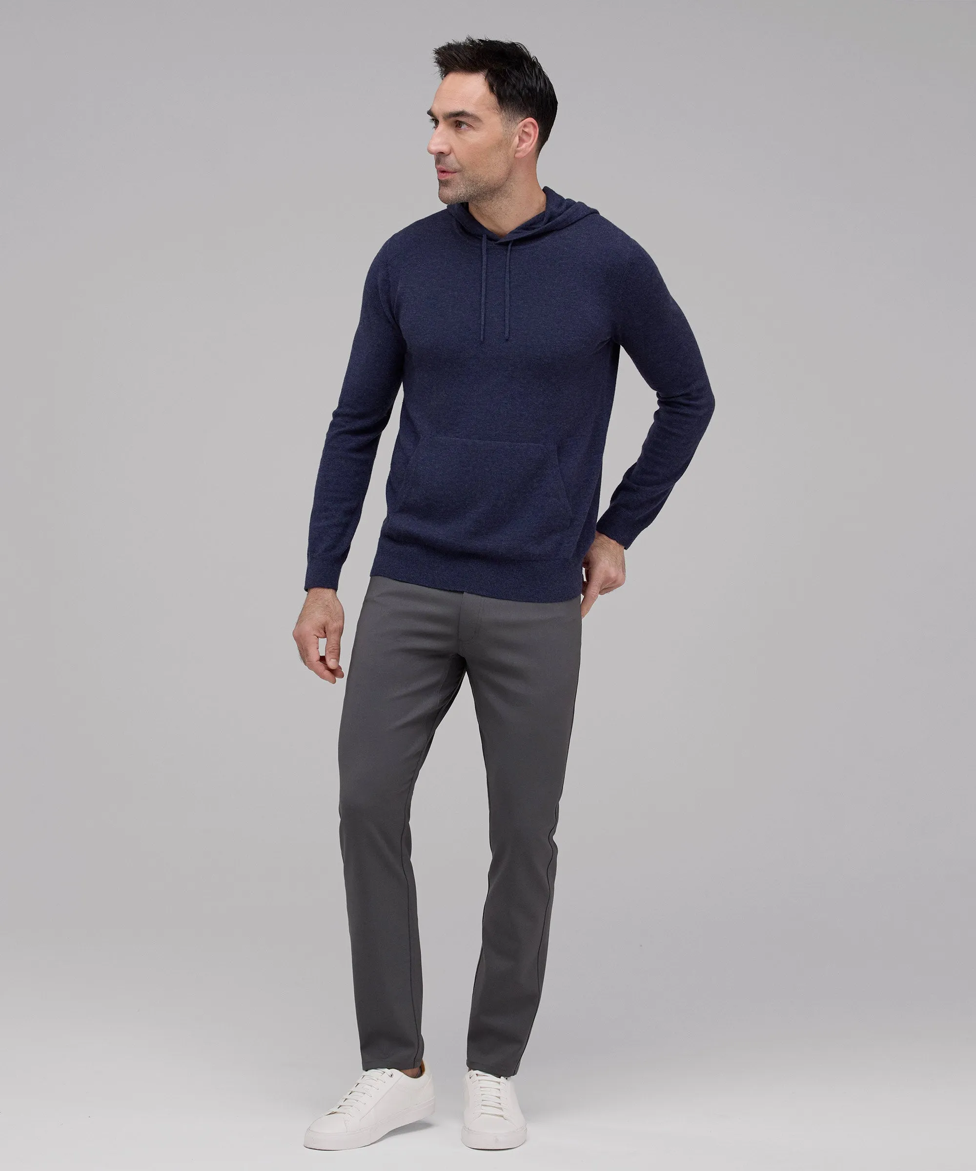 Men's Merino Cashmere Hoodie