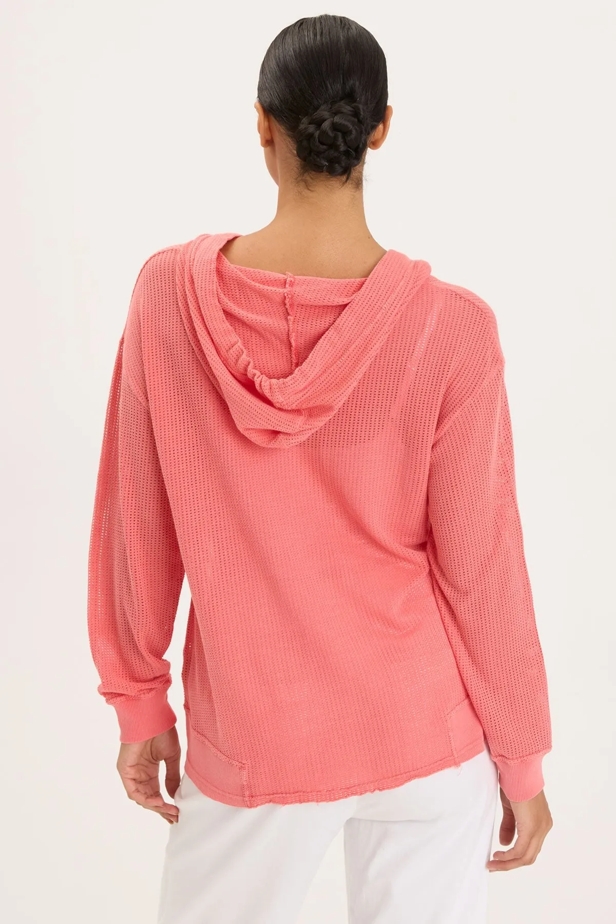 Mesh Sidel Hoodie