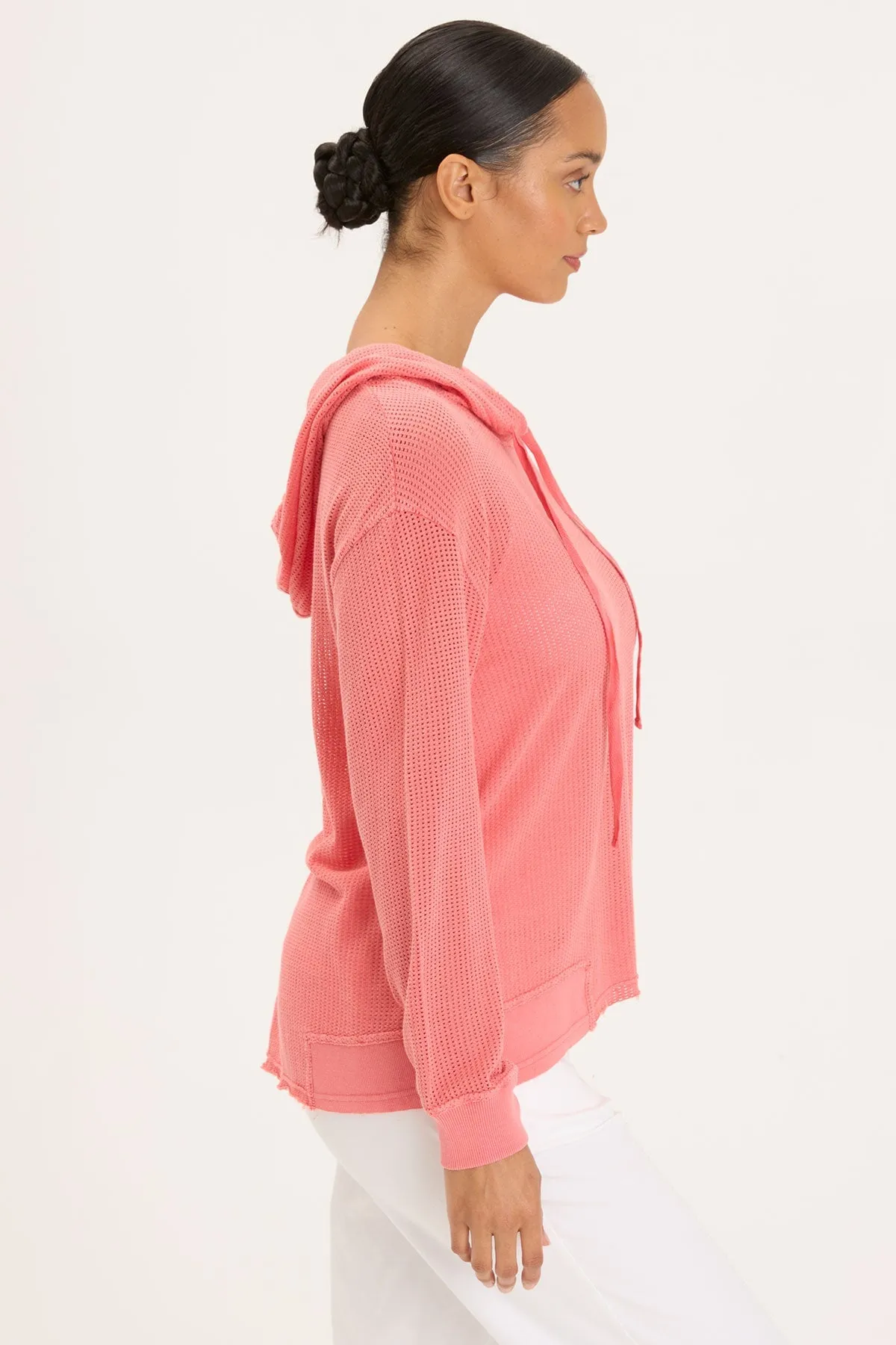 Mesh Sidel Hoodie