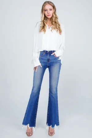 Mia Medium Blue Bootcut Jeans