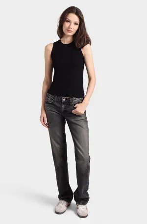 Minnie Rose Viscose Crew Tank