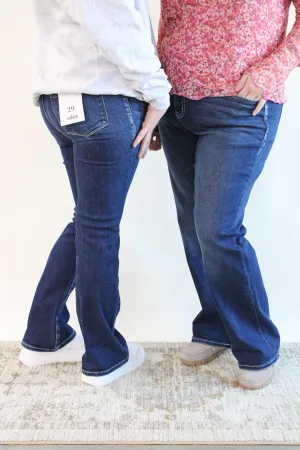 MIRAN REG/CURVY MID-RISE BOOTCUT JEANS