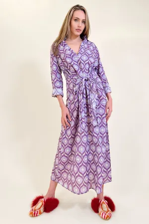 Monia Ikat Shirt Dress