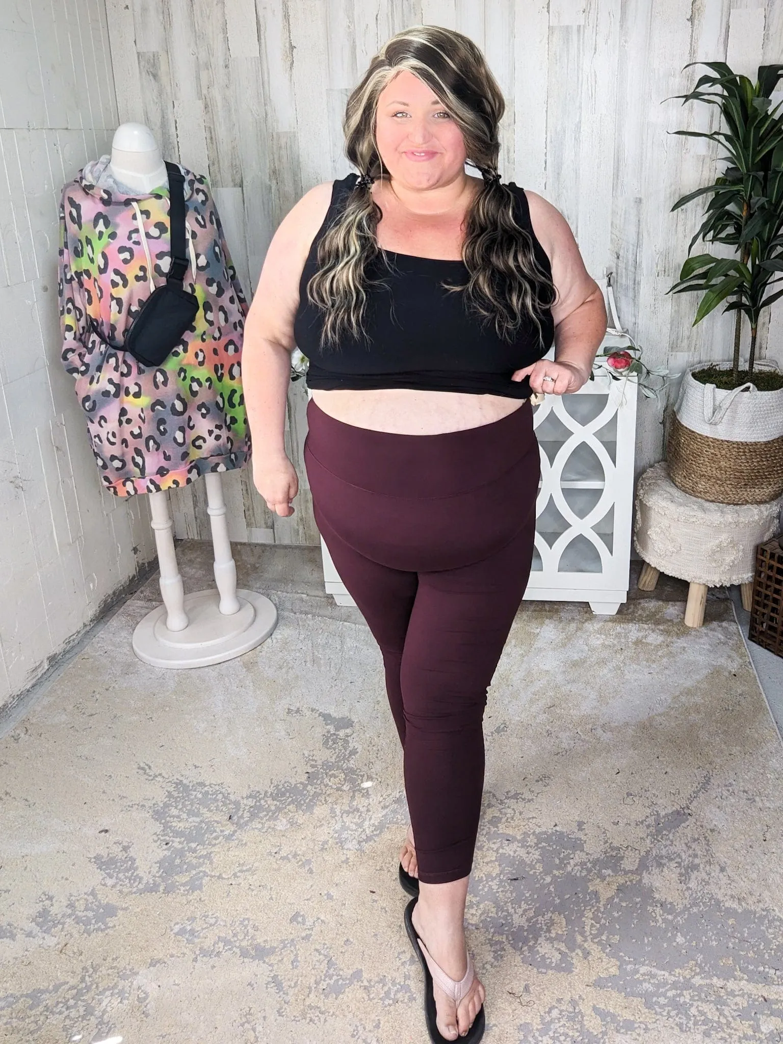 Monica Ribbed Brami w/Built In Bra (3 colors)