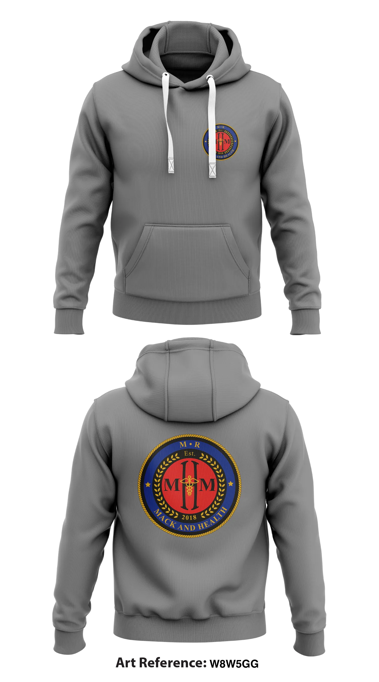M.R. Mack & Health Store 1  Core Men's Hooded Performance Sweatshirt - w8w5GG