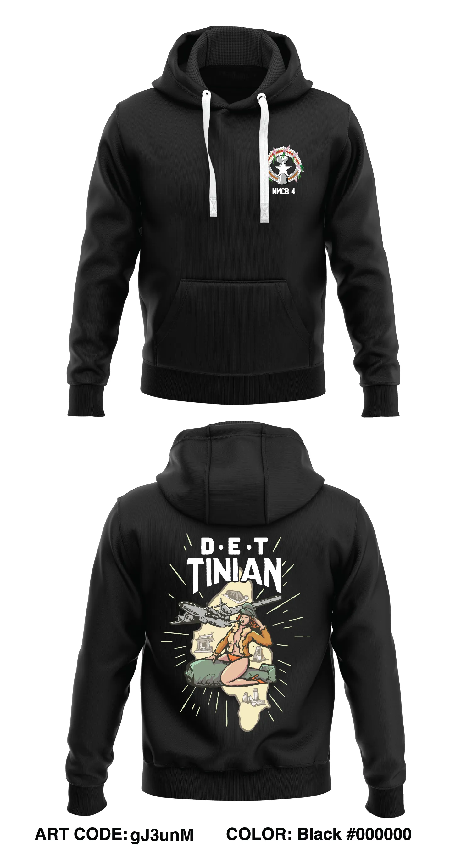 NMCB 4 Store 1  Core Men's Hooded Performance Sweatshirt - gJ3unM