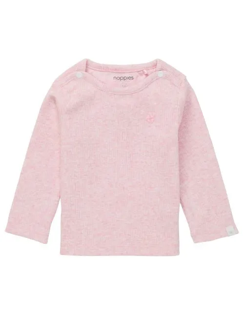 Noppies - Ribbed Tee Natal - Light Rose