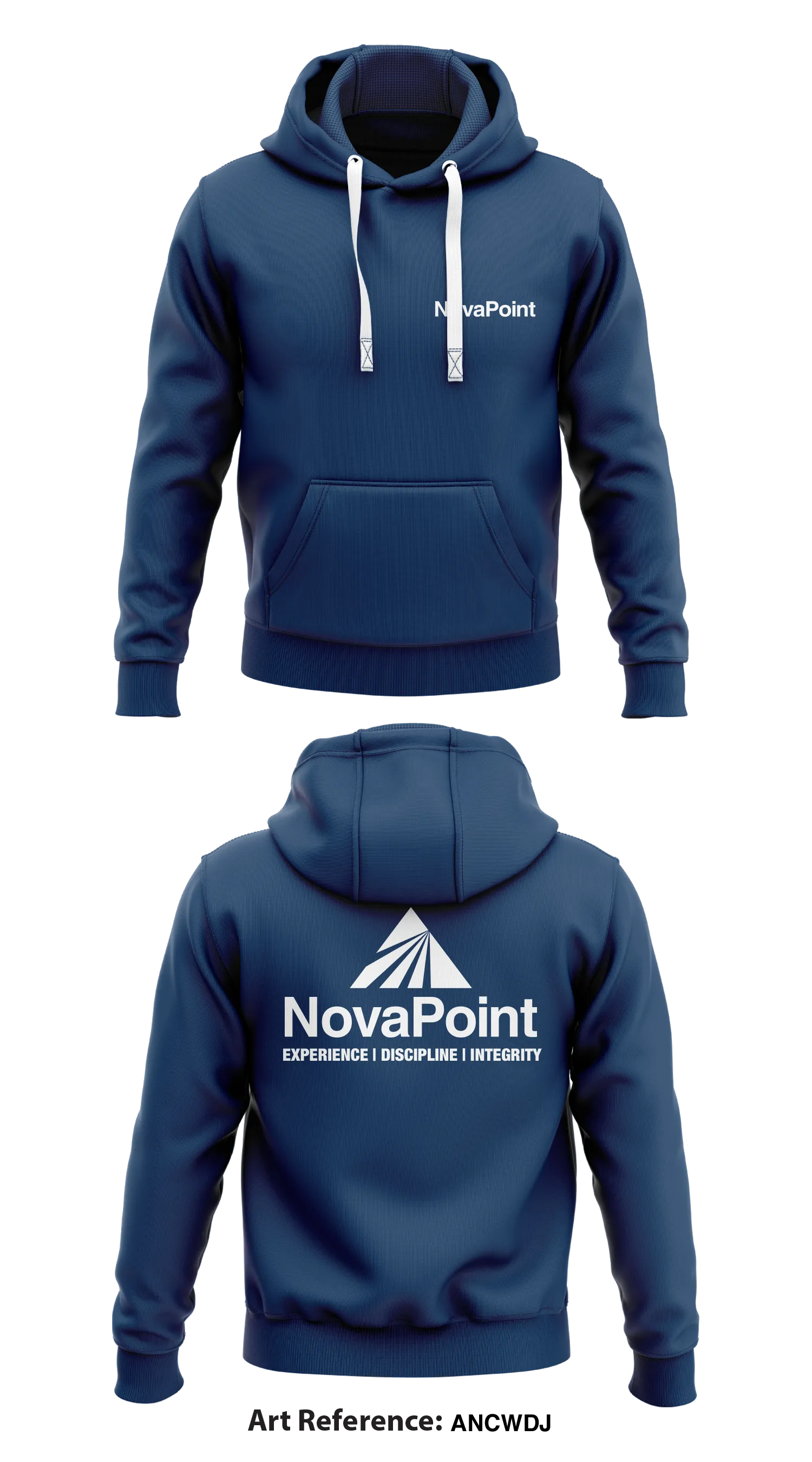 NovaPoint Store 1  Core Men's Hooded Performance Sweatshirt - ANCWDJ