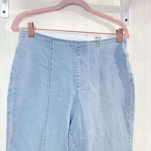 NWT INC High-Rise Pull-On Flare-Leg Jeans Sz 10