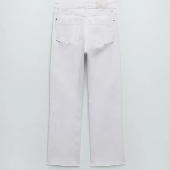 NWT Zara High Rise Mini Flare Jeans