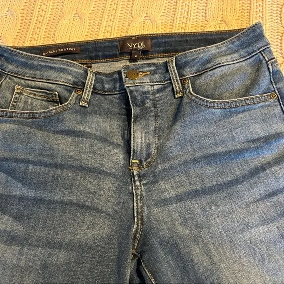 NYDJ Barbara Bootcut Jeans-Lift Tuck Technology Size 4