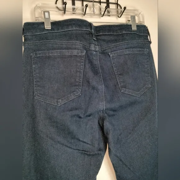 NYDJ (Size 10) Dark Indigo &quot;Barbara Bootcut&quot; Lift Tuck Technology Denim Jeans