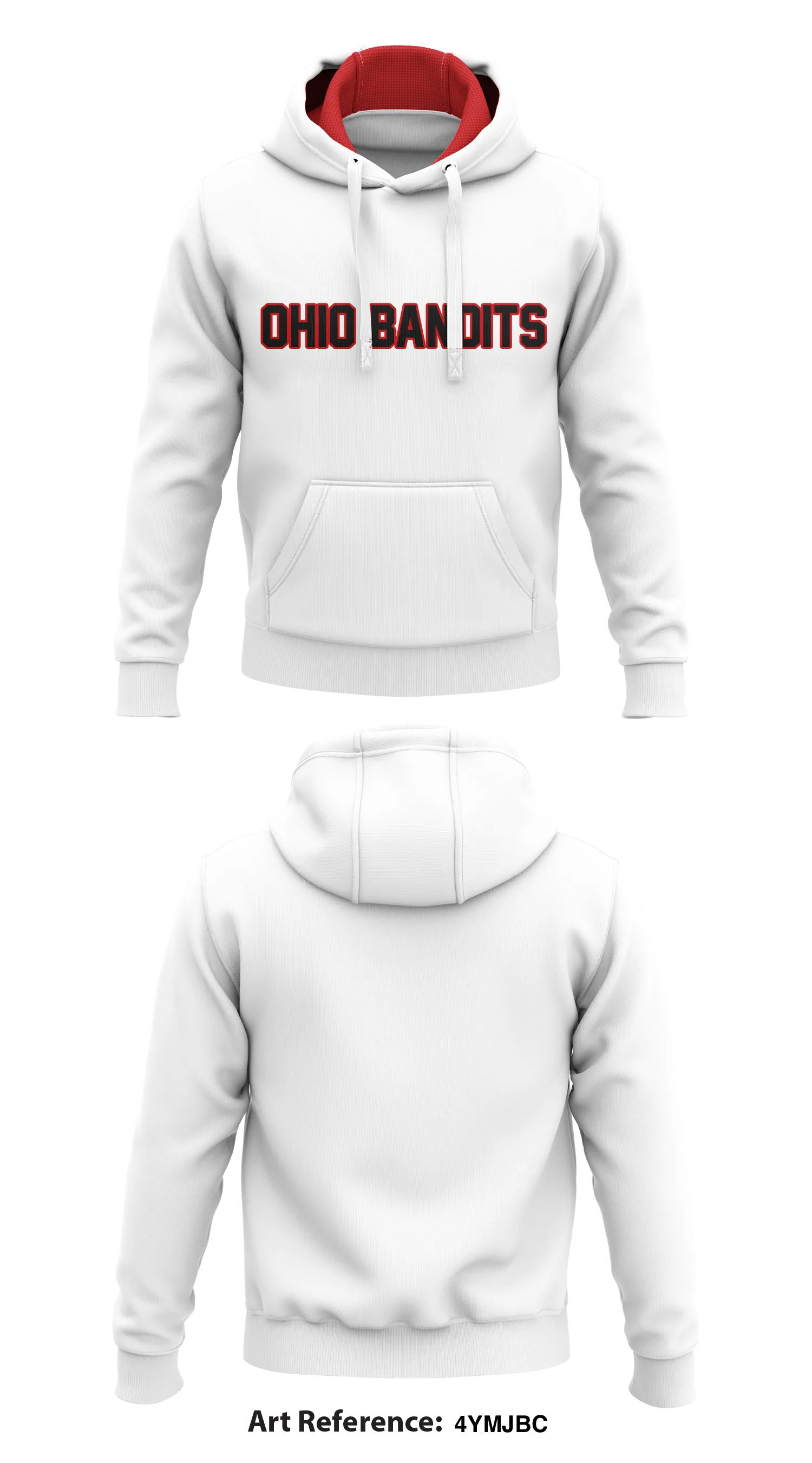 Ohio Bandits  Store 2  Core Men's Hooded Performance Sweatshirt - 4ymjBC