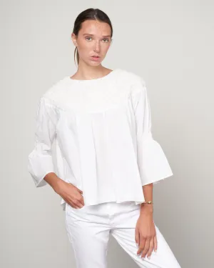 opheis blouse - white ivory